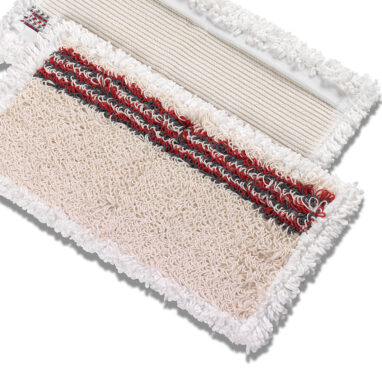 Breitwischmopp Baumwolle Mikrofaser Schlinge rot